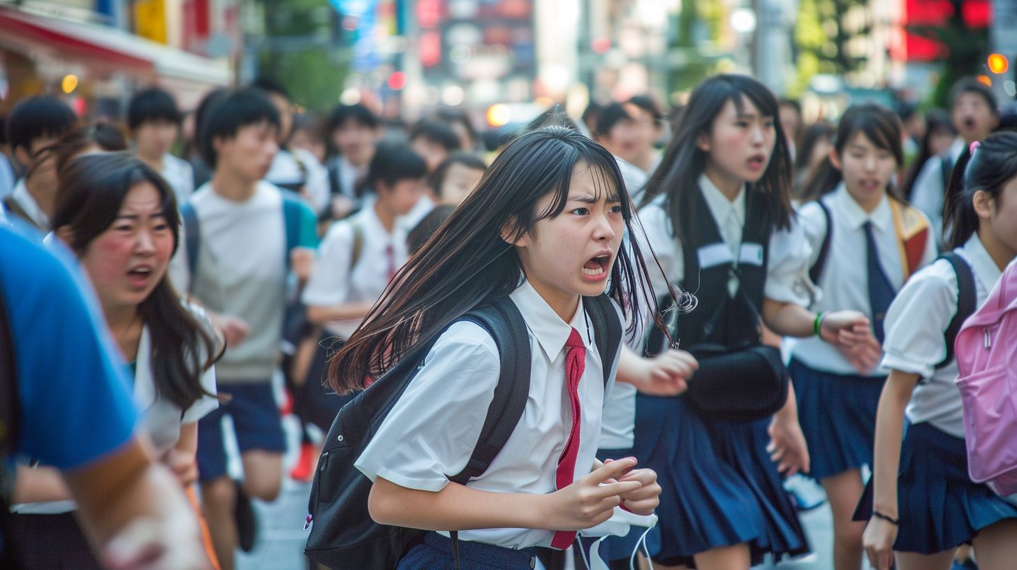 集団パニック　石川県　野々市市　2026年05月08日　集団パニック女性　画像