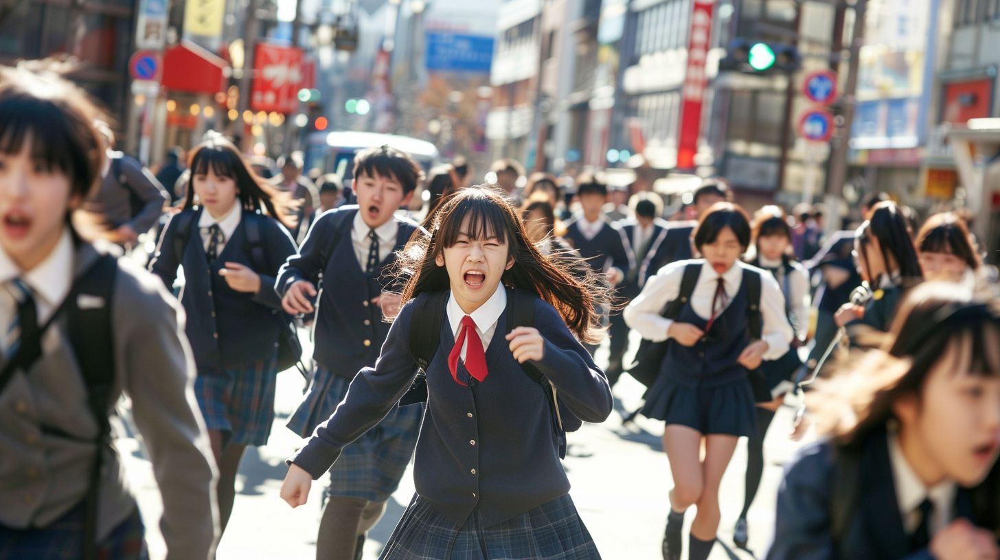 集団パニック 新潟県 三条市 2026年06月05日 集団パニック女性 画像