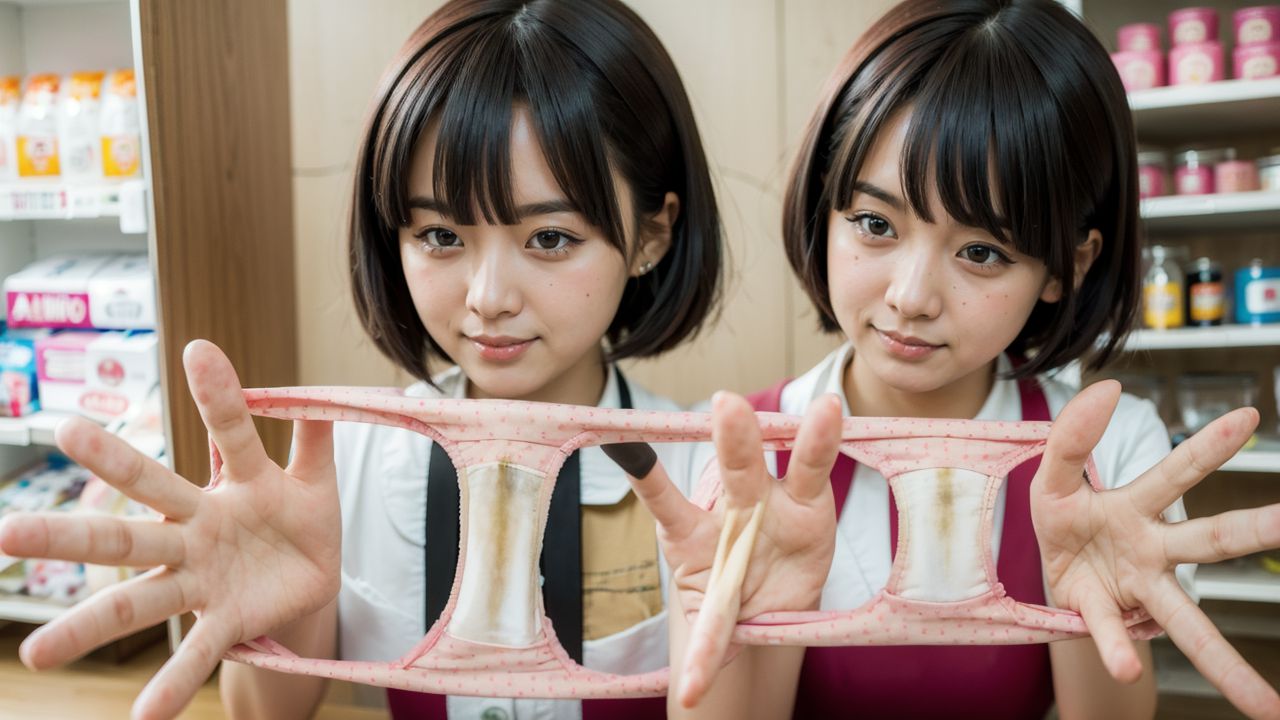 染み付きパンティ画像　千葉県　銚子市　2024年05月04日　汚パンツ　しみパン　画像