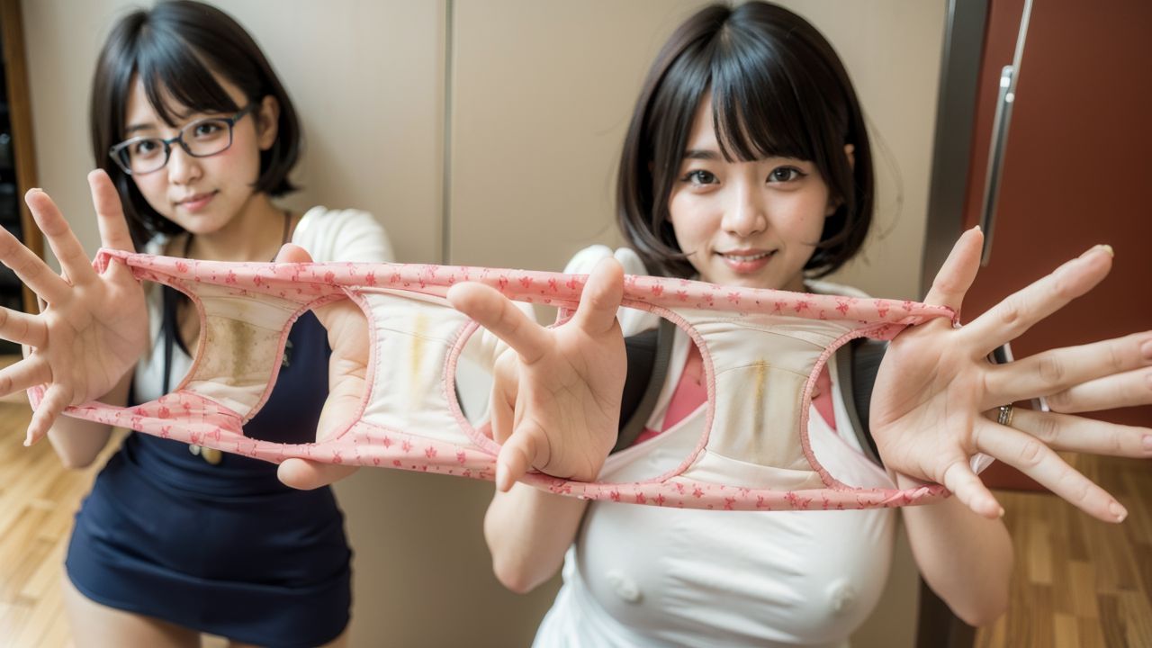 染み付きパンティ画像　福島県　南相馬市　2024年05月12日　汚パンツ　汚パンツ　画像