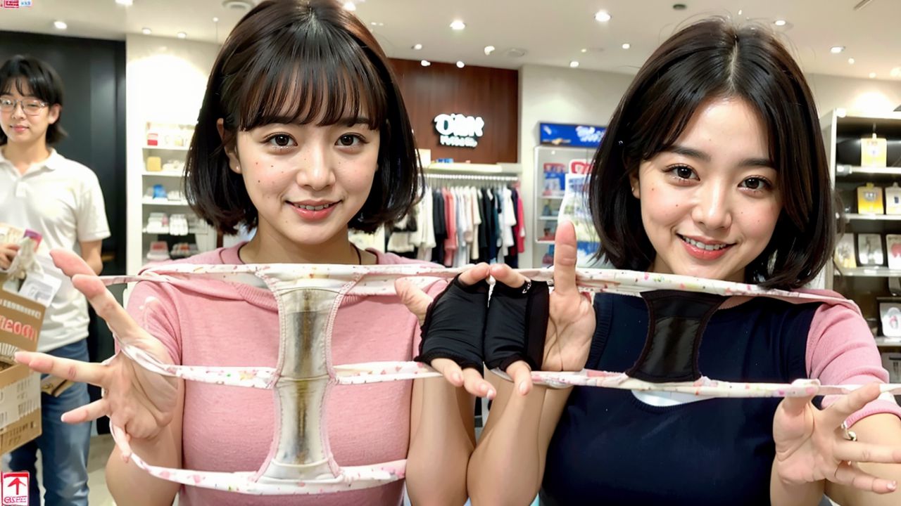 染み付きパンティ画像　大阪府　吹田市　2024年07月19日　汚パンツ　シミパン　画像