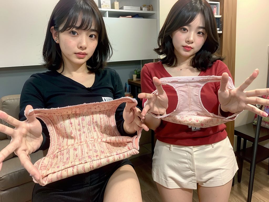 染み付きパンティ画像　東京都　日野市　2025年02月07日　汚パンツ　汚れたパンティ　画像