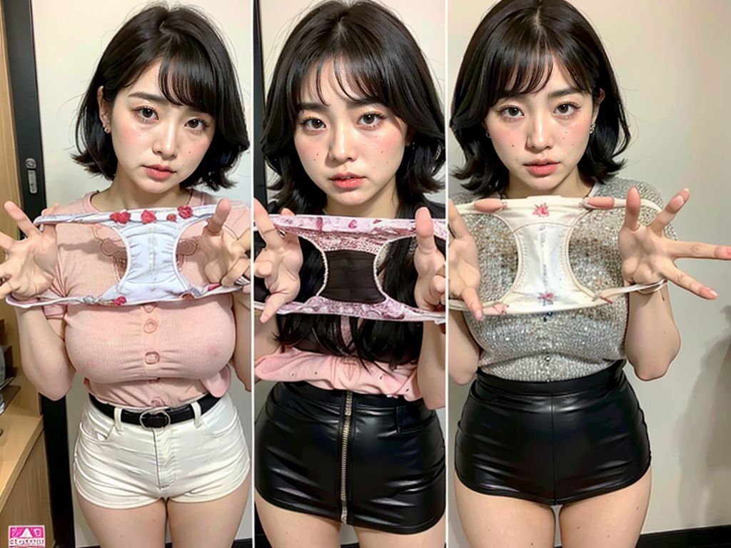 染み付きパンティ画像　東京都　荒川区　2025年03月30日　汚パンツ　オリモノ下着　画像