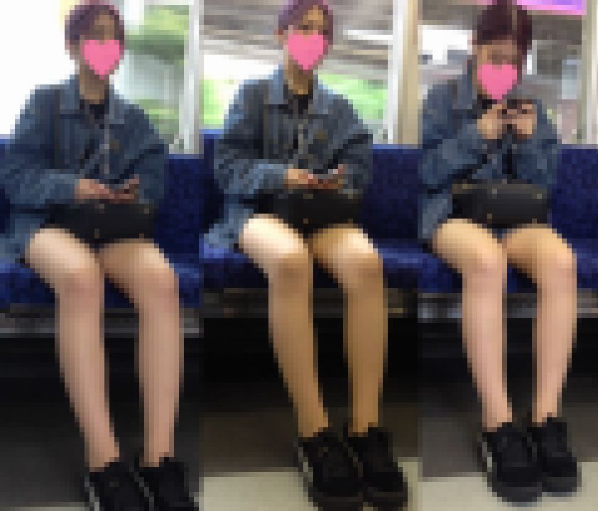 対面エロ脚 美少女JD 画像