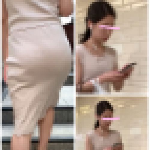 【クロッチ透け透けOL!】透け透けクロッチパンティーラインと淫乱エロOLのエロ尻に精子をぶっかけ！【393】 サンプル画像