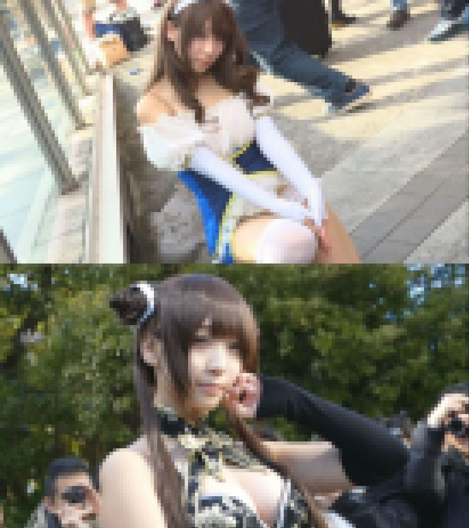 カリスマレイヤーのパンチラ胸チラハプニング映像hyper高画質ver サンプル画像