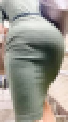 お姉さんの後ろ姿　９４　OL　爆尻　フェロモン　階段上り　グリーン　タイトスカート サンプル画像