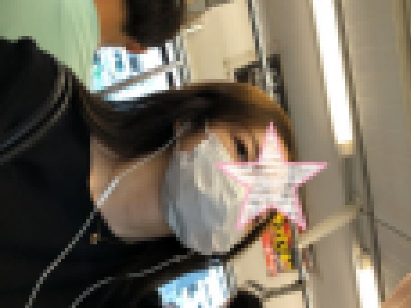 【顔フェチ】マスク美人に接近 サンプル画像