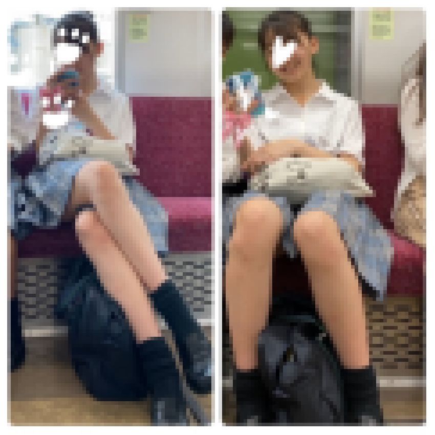 第二弾　あの超絶JK風制服S級美女の対面エロ過ぎるミニスカ生脚145後編 サンプル画像