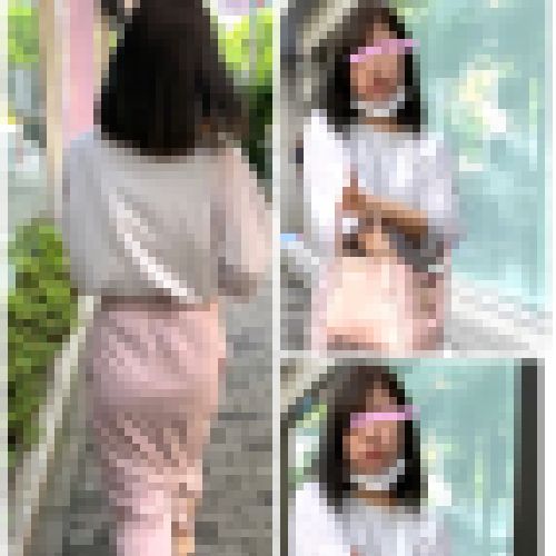 【清楚女優系OL】清楚なのにエロいお尻を持った変態OLの階段で表現するエロ尻！お尻にニュルッと挿入【501】 サンプル画像