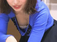 お胸はしっかり育った新卒Mちゃんのおっぱい　ハミ乳首ｗｗ サンプル画像