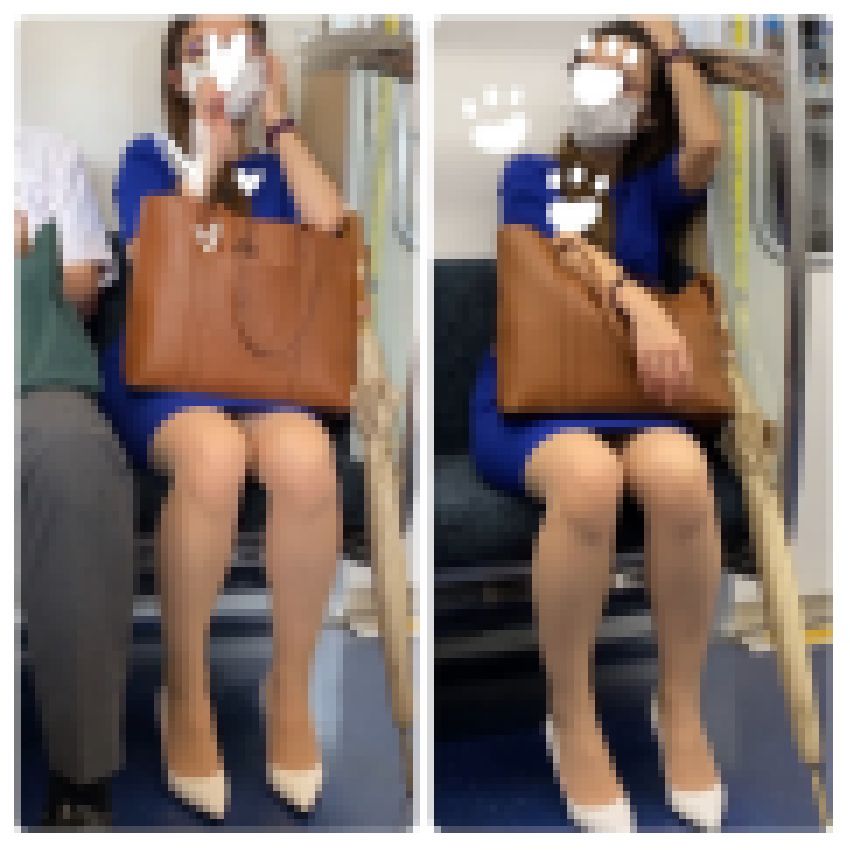 美人OLお姉さんの対面エロすぎるパンスト美脚241画像