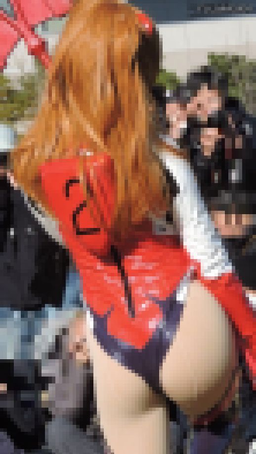 コスプレ2018冬おっぱい谷間ハミ出るヌーブラｗ野外囲み撮影【動画】イベント編 4117～4119セット販売 サンプル画像