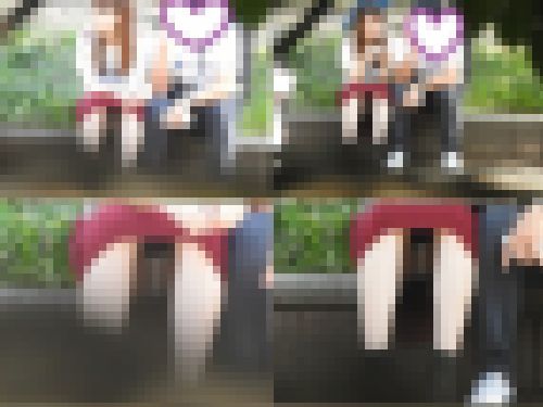お座りお姉さん発見！！（ＦＨＤ）大変です！！パンツが見えてますよ１５４ サンプル画像
