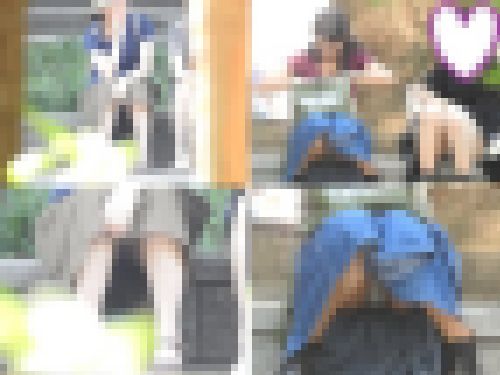 お座りお姉さん発見！！（ＦＨＤ）大変です！！パンツが見えてますよ１６５ サンプル画像