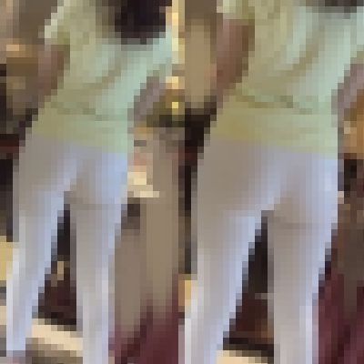 白い巨尻の誘惑＊Pのラインを見せつけるドエロいスレンダー淑女画像