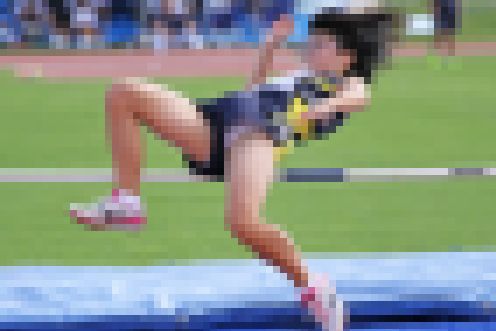 【オリジナル撮影169枚】JC風 走り高跳び写真集 08 サンプル画像