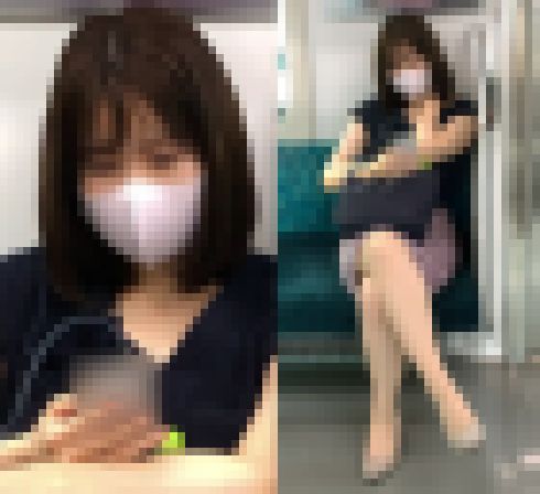 タイトなスカートを履いて脚を組むエロボディOL（其の二） サンプル画像