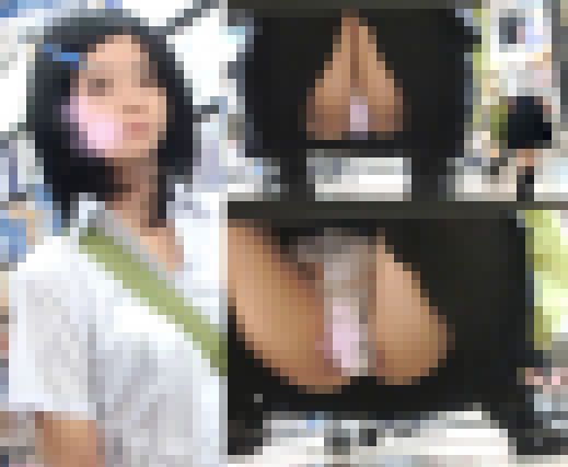透けPで大開脚するニーハイロリJ●の股間が丸見え極上対面ぱんちら2～FHD動画～ サンプル画像