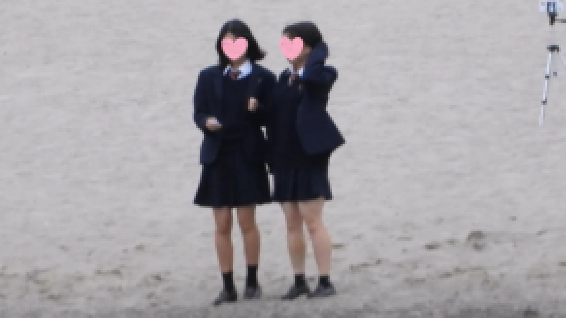4k→FHD★13分22秒★顔出し★ロング動画★可愛すぎる制服女子2人組～究極のフェチズム030～ サンプル画像