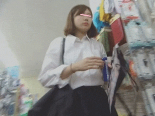 【再販】シマP制服JK編  禁断の逆さ撮りシーズン4  vol43 サンプル画像