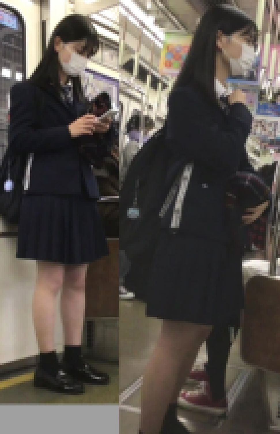500円シリーズ⑩究極の黒髪清楚正統派美少女J●風！可愛すぎる綺麗すぎる二日間！重ねP サンプル画像