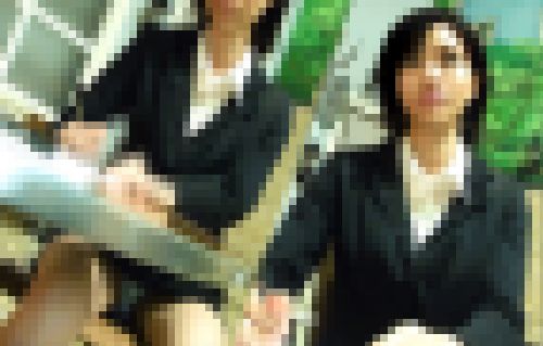 職権乱用！極悪盗撮動画～面接中にパンツを盗られる乙女たち。Vol.16～(リクスー就活生編 ～美人フェイスに白Pで絶頂～) サンプル画像