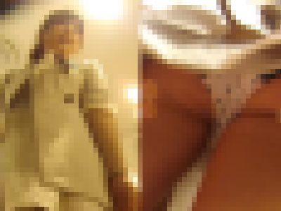 【60fpsリマスター】【再販】フルHD逆さ撮り　えんじぇる003　ショップ店員さん サンプル画像