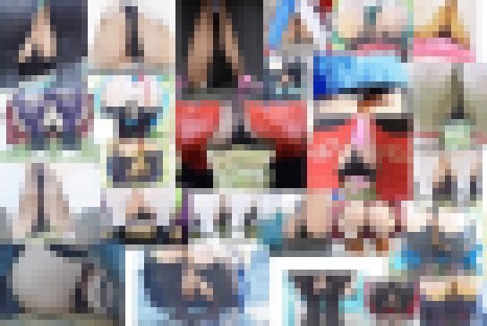 【コスプレ】スカートの中①～⑤セット【黒アンスコ】 画像