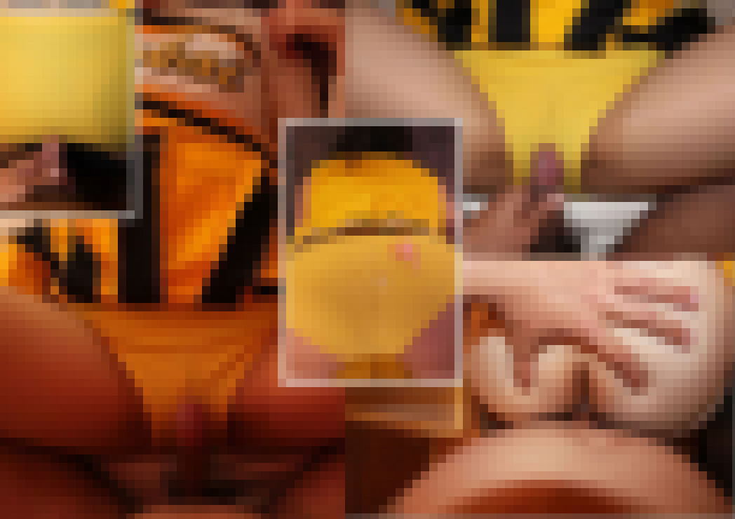 チア絶叫「ゴムつけないで！」あの有名な黄色アンスコに白濁ザーメン発射！尻コキならぬチアリーダー限定のアンスココキ！ サンプル画像