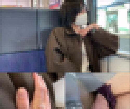 【リアル電車痴漢】モデルクラス！！！めちゃお洒落なモデルクラスの美人さんに興奮して生マンしちゃいました！！w サンプル画像