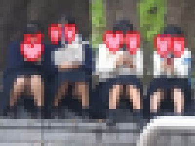 こんなのありえない！！見たことがない・・・（ＦＨＤ）４人組のＫちゃん！！大変です！！パンツが見えてますよ特別編１６ サンプル画像