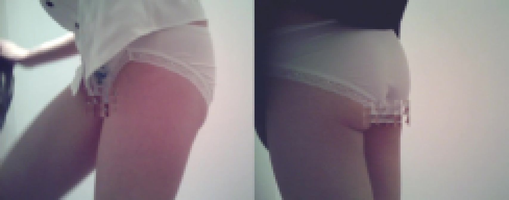 純白の天使４！OL大人美女の純白P丸見え着替え！清楚な２０代半ば美女の試着室！ サンプル画像