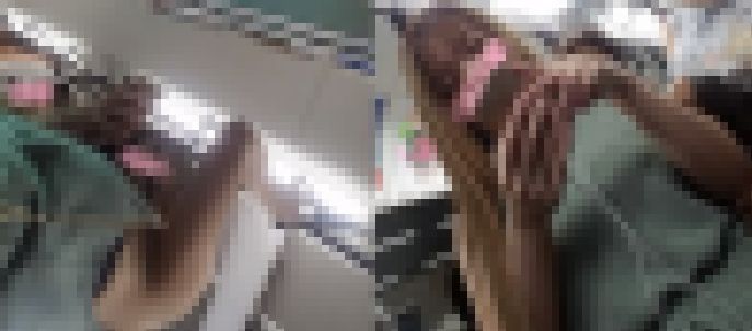 ギャルの脇と太もも＾＾ サンプル画像