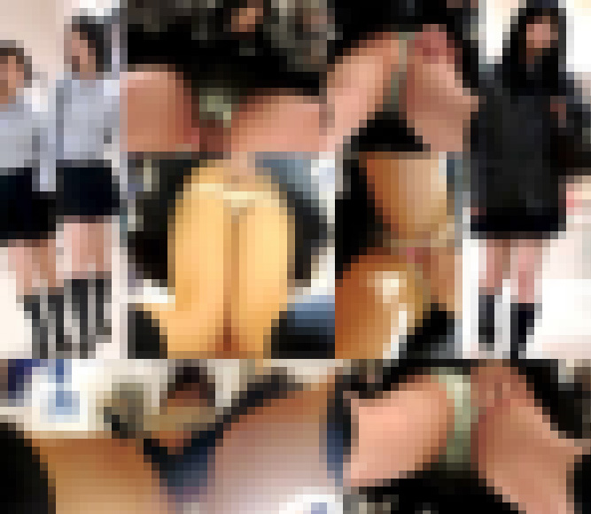 【2人分痴漢陵辱動画】手淫にローターでぐっしょり濡らしてしまった両穴禁断痴漢行為動画3&5 サンプル画像