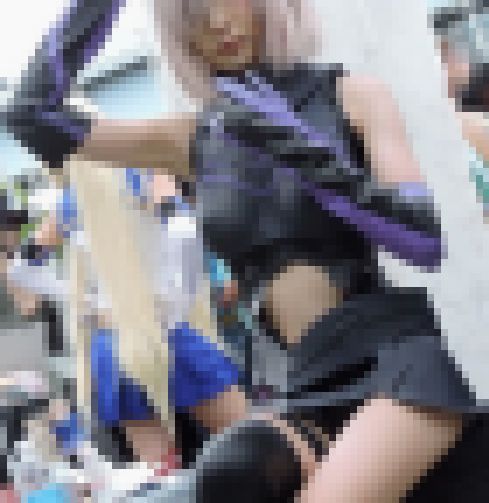 細い腕細い体細い脚座ってポーズコスプレ2017夏【動画】イベント編 3806と3825セット販売 サンプル画像