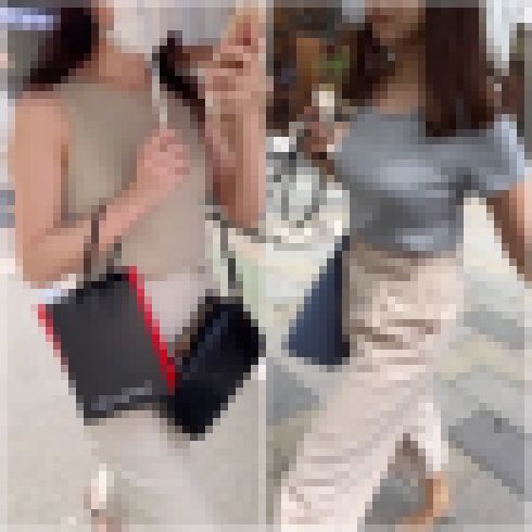 【2名・お尻の威力が増すハイウエストパンツ】 サンプル画像