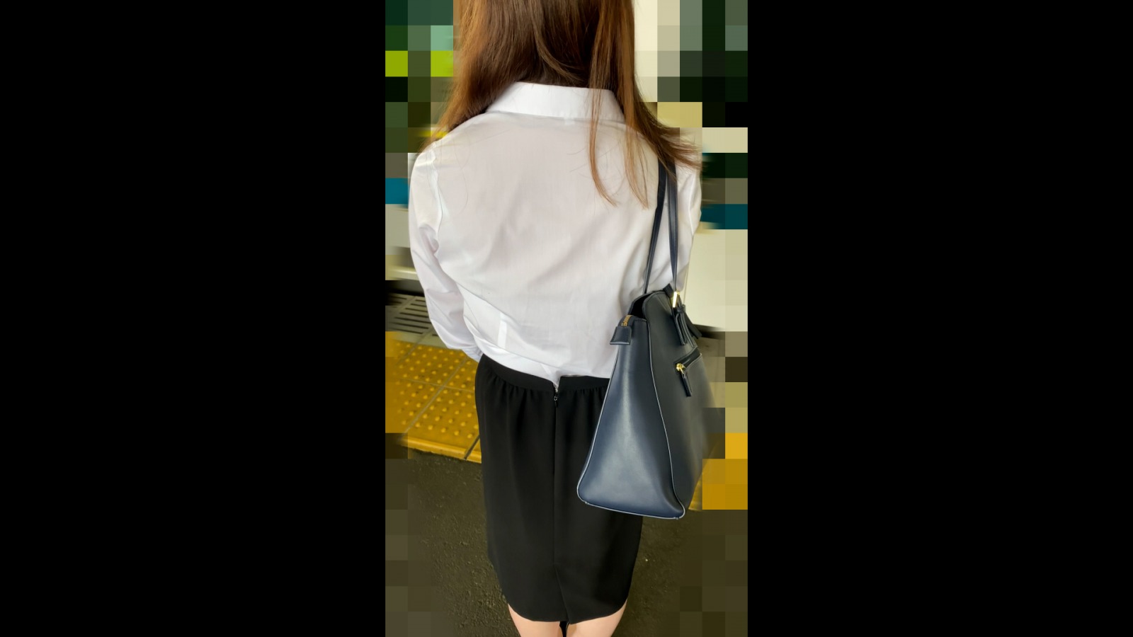 痴漢記録日記vol.82【3人目：スケスケズボラOL】 サンプル画像