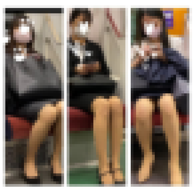 脚フェチ387  3名のS級美人スーツお姉さんの対面エロ過ぎるパンスト美脚 サンプル画像