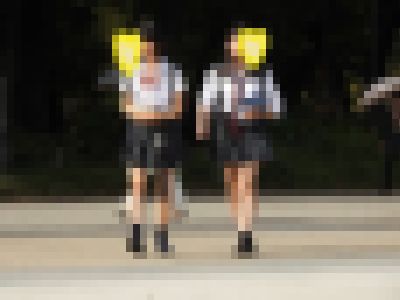 制服姿の女のコを撮影しました！！６０ サンプル画像