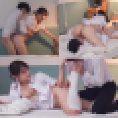 【不倫吐精】Eカップ巨乳ナースが若手外科医を誘惑して処置室で不倫セックス 画像