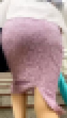 お姉さんの後ろ姿　２３３　ムチムチ　２人　OL　巨尻　迫力　階段上り　タイトスカート　パンツ サンプル画像