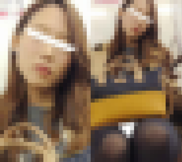 (電車対面）(顔出し)タイトミニからきれいな黒パンストあんよをむき出しにする…S級美人OLお姉さんの無防備なお姿を観察してみまし サンプル画像