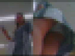 【再販】キャンギャル逆さ風32　お尻を大きく突き出させる作戦！② 罠にハマったキャンギャルちゃんの白生P撮影会！ サンプル画像