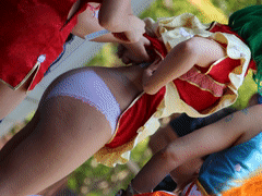 WCS19 白パンチラな外国人レイヤーさん ドキドキ!コスプレイヤー vol.71動画&静止画SET サンプル画像