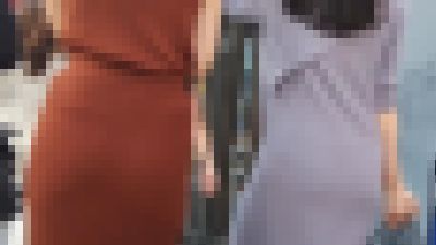 美巨尻【働くOLの休日】ニットワンピの極美女がTバックスケスケで悩殺散歩。。。 サンプル画像