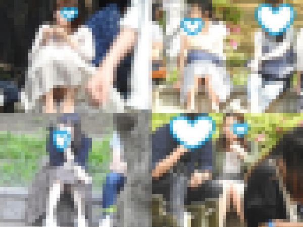 お座りお姉さん発見！！（ＦＨＤ）大変です！！パンツが見えてますよ１２４ サンプル画像