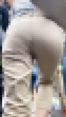 お姉さんの後ろ姿　２４５　ムチムチ　透け　階段上り　巨尻　OL　迫力 パンツ画像