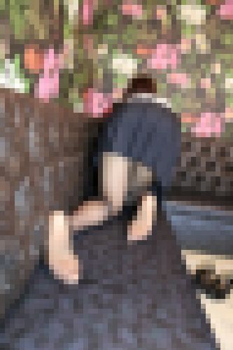 学校帰りの制服女子⑤（黒ストッキング） サンプル画像