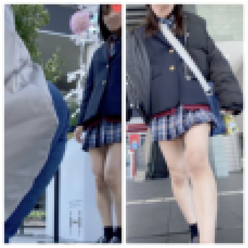 JKのエロい生足とパンティ　MM　その1 サンプル画像